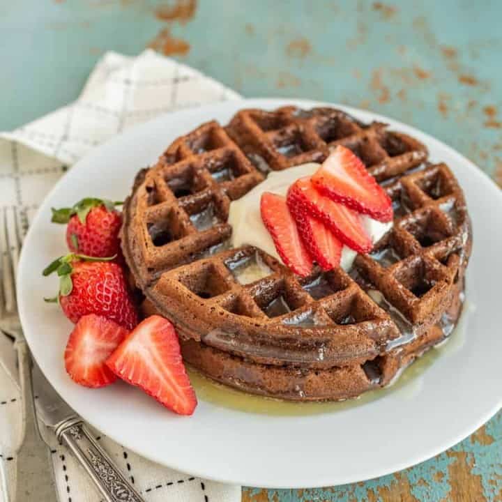 Easy Chocolate Waffle Recipe Fluffy, Rich Chocolate Waffles