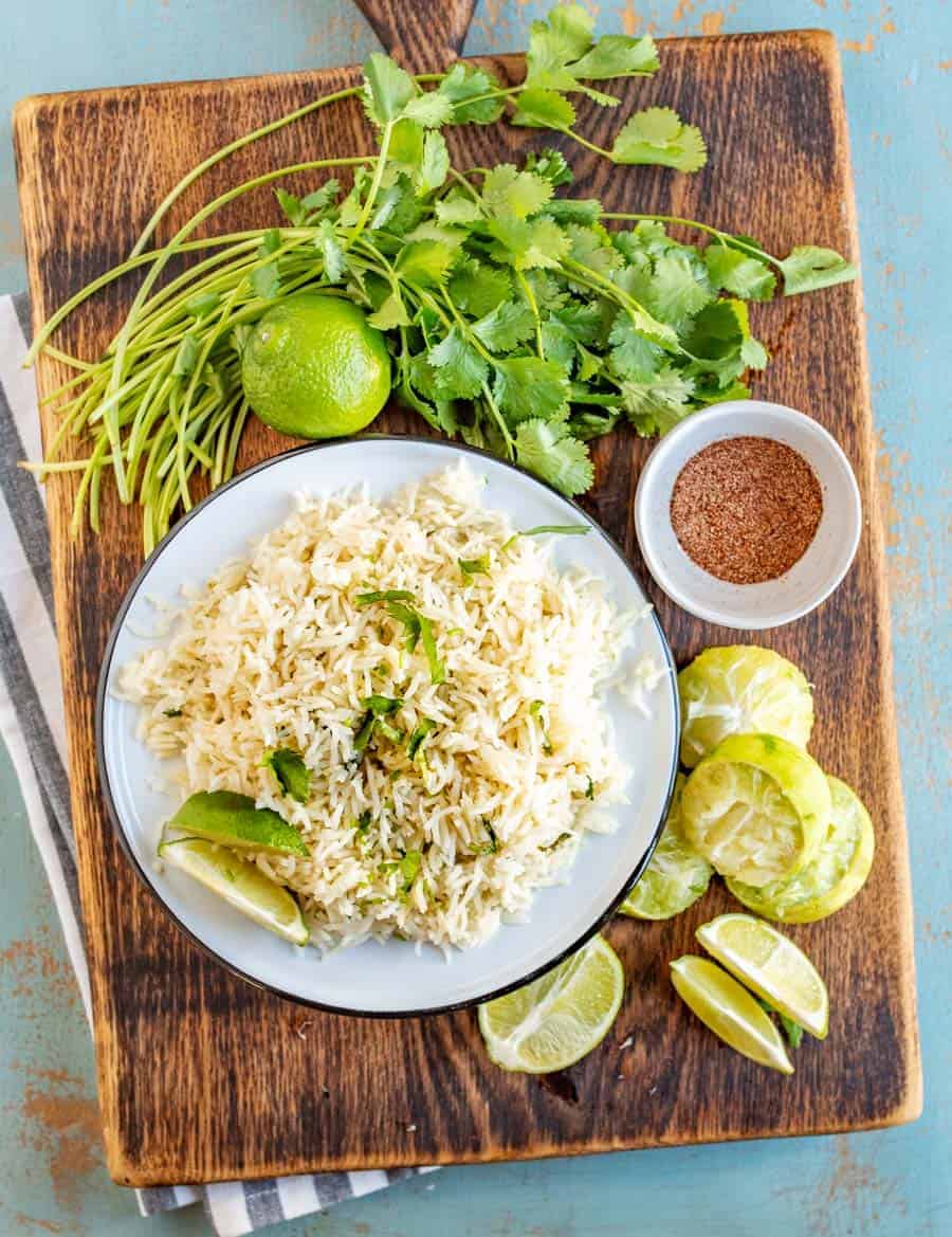 Cafe Rio Cilantro Lime Rice - Easy Mexican Rice Recipe!