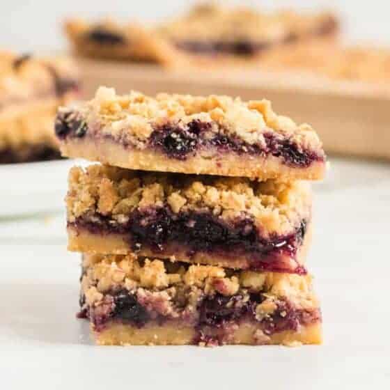 Blueberry Pie Bars | Easy Breakfast (or Dessert!) Bars Recipe