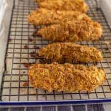 How to Make Homemade Chicken Strips in the Air Fryer — Bless this Mess