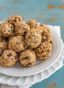 Extra Protein Oatmeal Bites — Bless this Mess