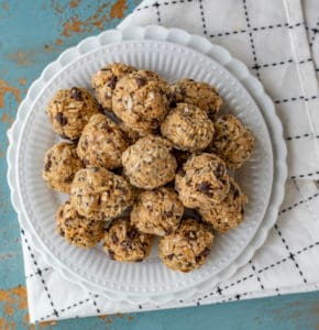 Extra Protein Oatmeal Bites — Bless this Mess