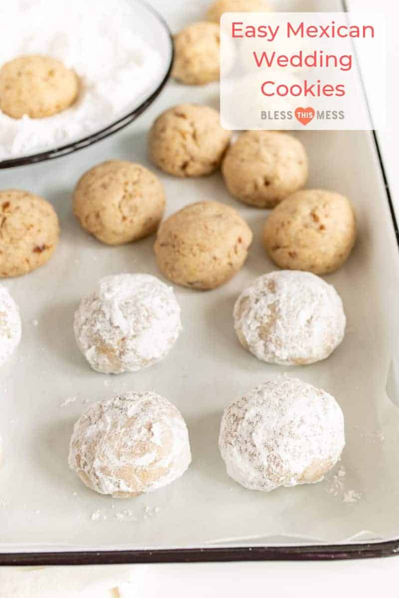 Easy Mexican Wedding Cookies Recipe | Bless This Mess