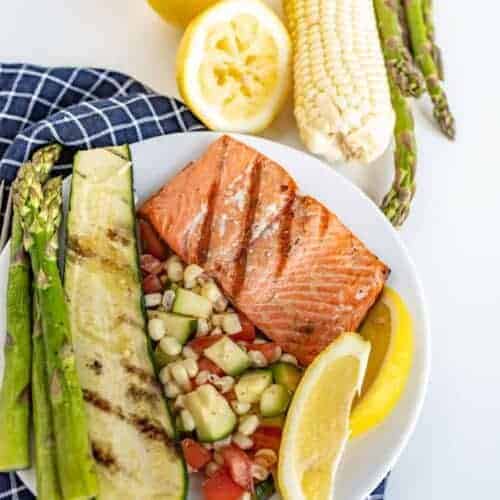 Easy Grilled Salmon Recipe — Bless this Mess