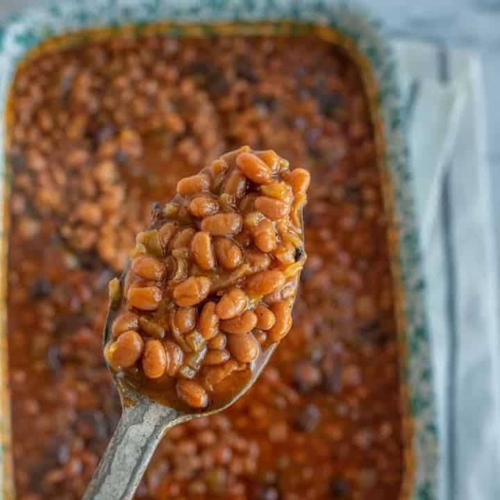 Grandma Lucy's Baked Beans — Bless this Mess