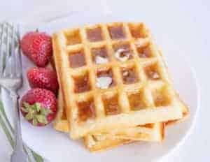 Classic Fluffy Buttermilk Waffle Recipe | Easy Buttermilk Waffle Batter