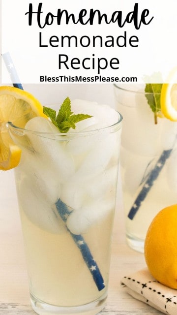 Homemade Lemonade — Bless this Mess