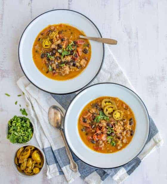 Sausage Black Bean and Pumpkin Soup — Bless this Mess