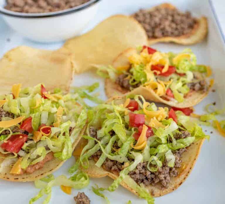 Ground Beef Tostada Recipe — Easy Ground Beef Tostada Recipe 2029