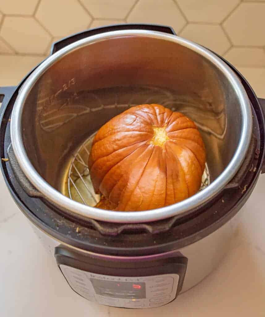 whole pumpkin in an instant pot