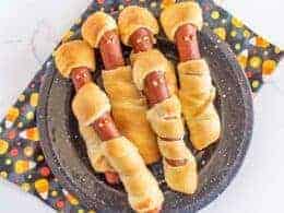 Halloween Hot Dog Mummies Easy Halloween Party Food