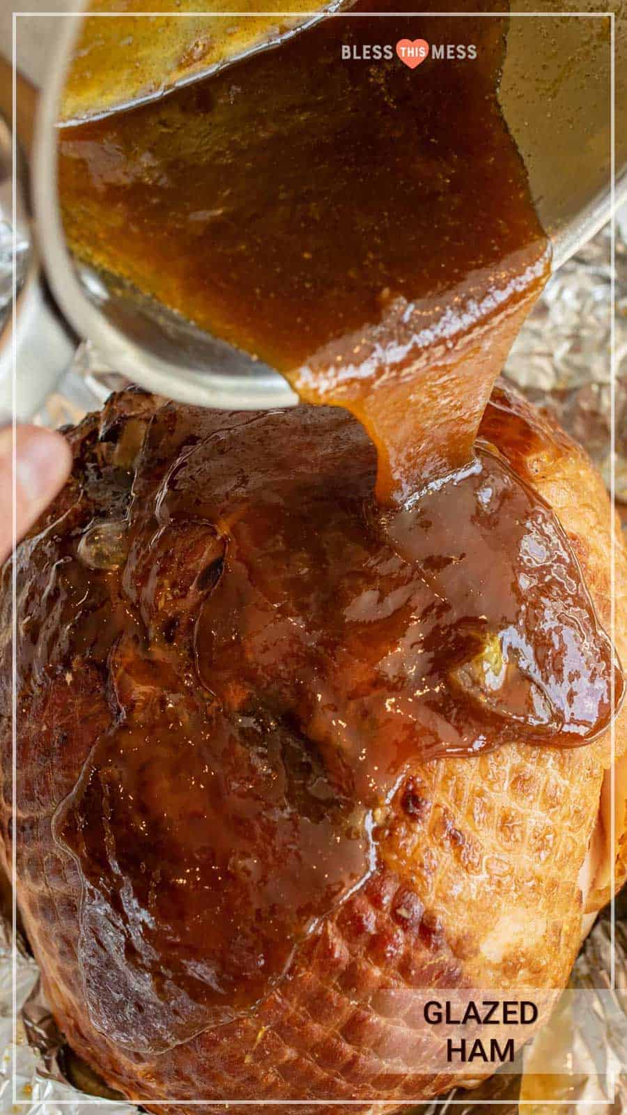 Brown Sugar Ham (Baked Ham Glaze) - A Spicy Perspective