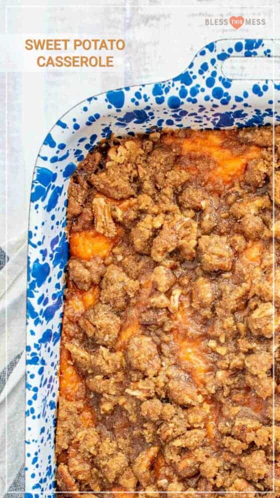 Beth's Sweet Potato Casserole — Bless this Mess