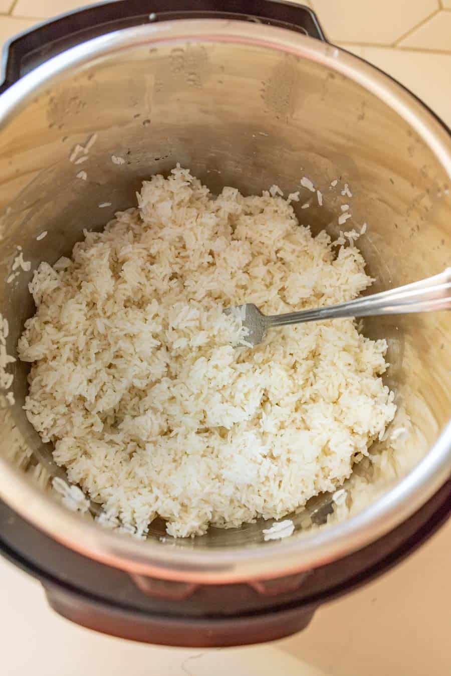 How to Cook White Rice in the Instant Pot — Bless this Mess