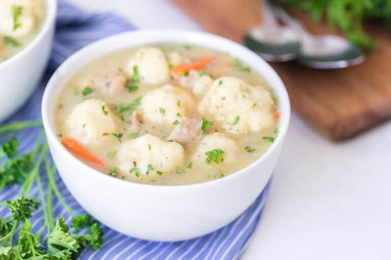 Old Fashioned Chicken And Dumplings Soup | Bless This Mess