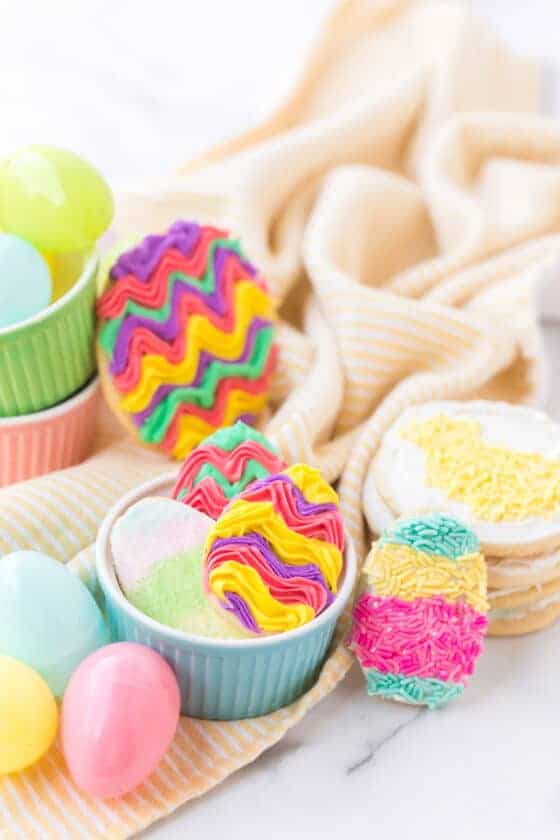 Easter Sugar Cookies | Chewy Cut Out Sugar Cookies