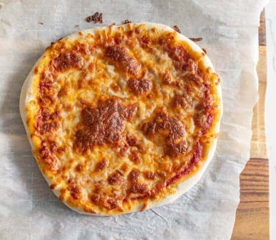 Same Day Sourdough Pizza Crust | Sourdough Starter Recipe