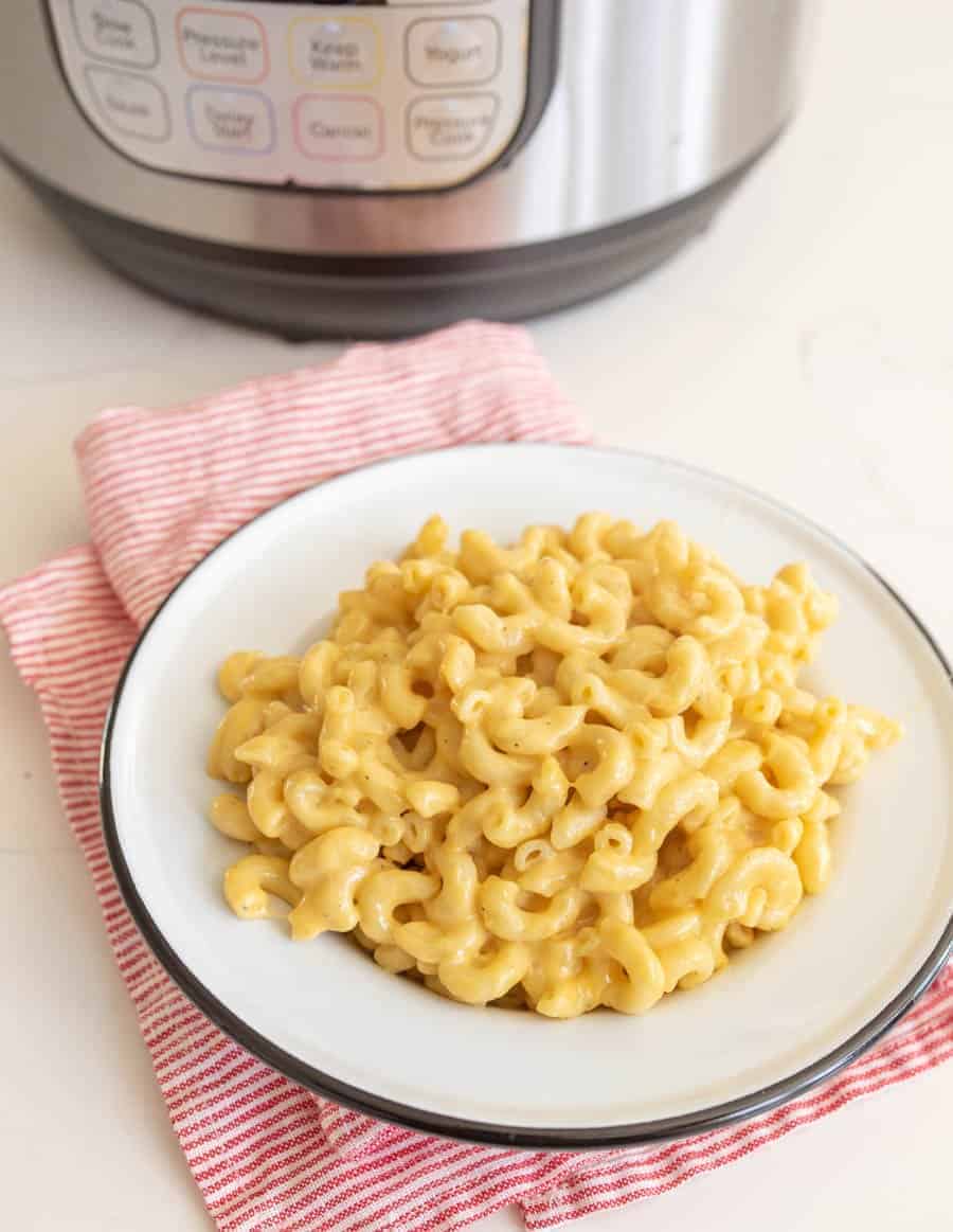 Making mac and online cheese in instant pot