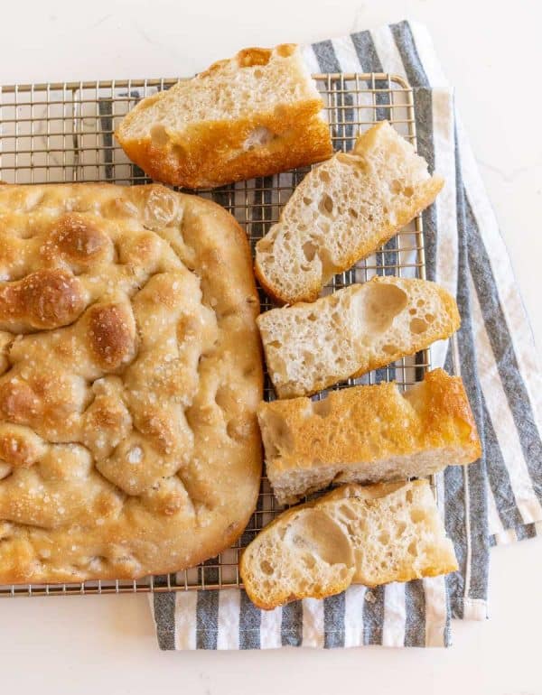 Easy Sourdough Focaccia Bread — Bless This Mess