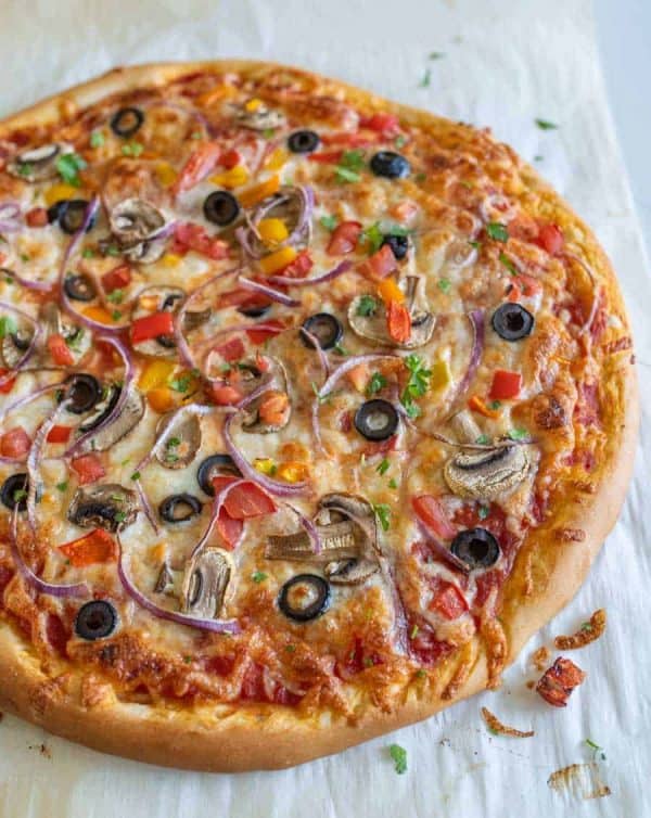 Easy Veggie Pizza Recipe 