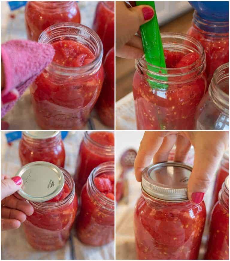 How To Can Tomatoes — Water Bath Canning