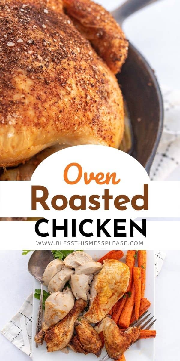 Whole Roasted Chicken — Bless this Mess