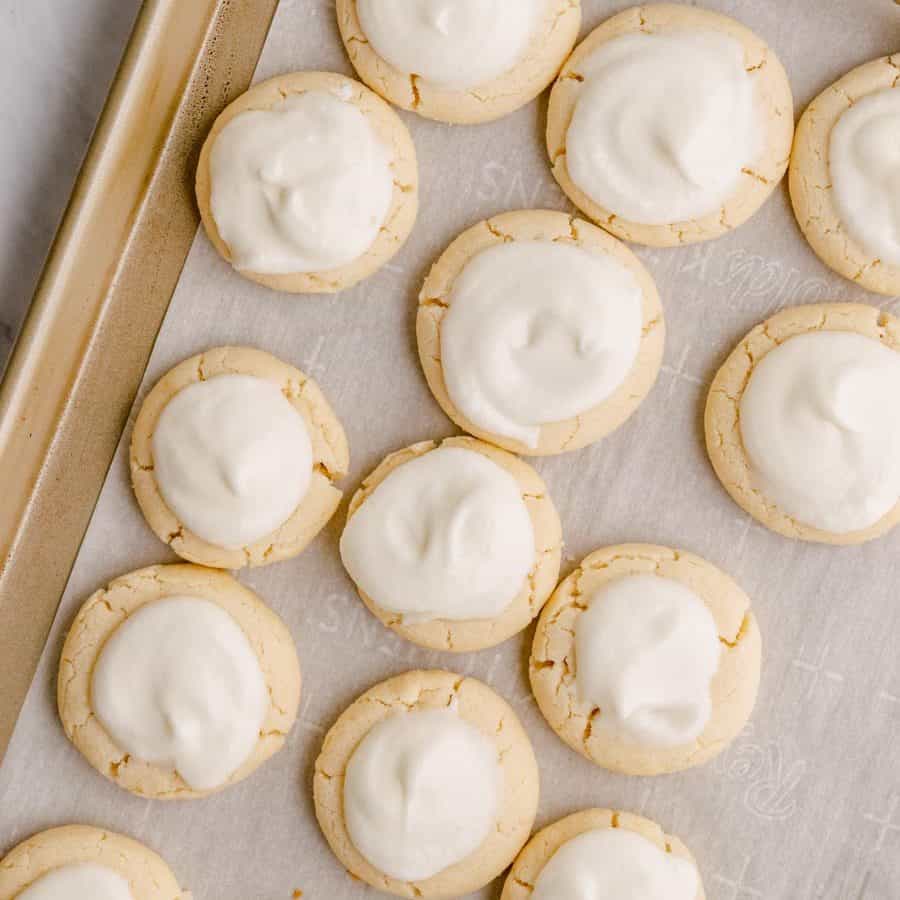 Vanilla Melt Away Cookies — Bless This Mess