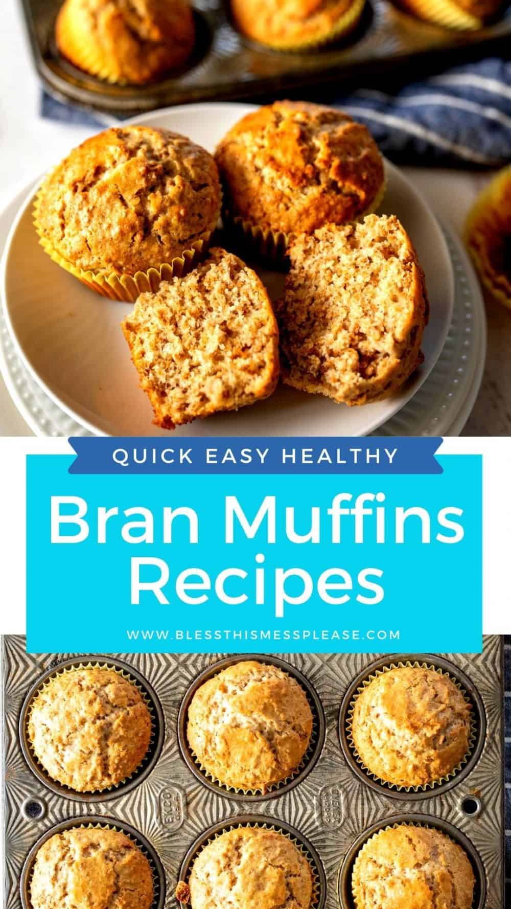 Bless this Mess Bran Muffins