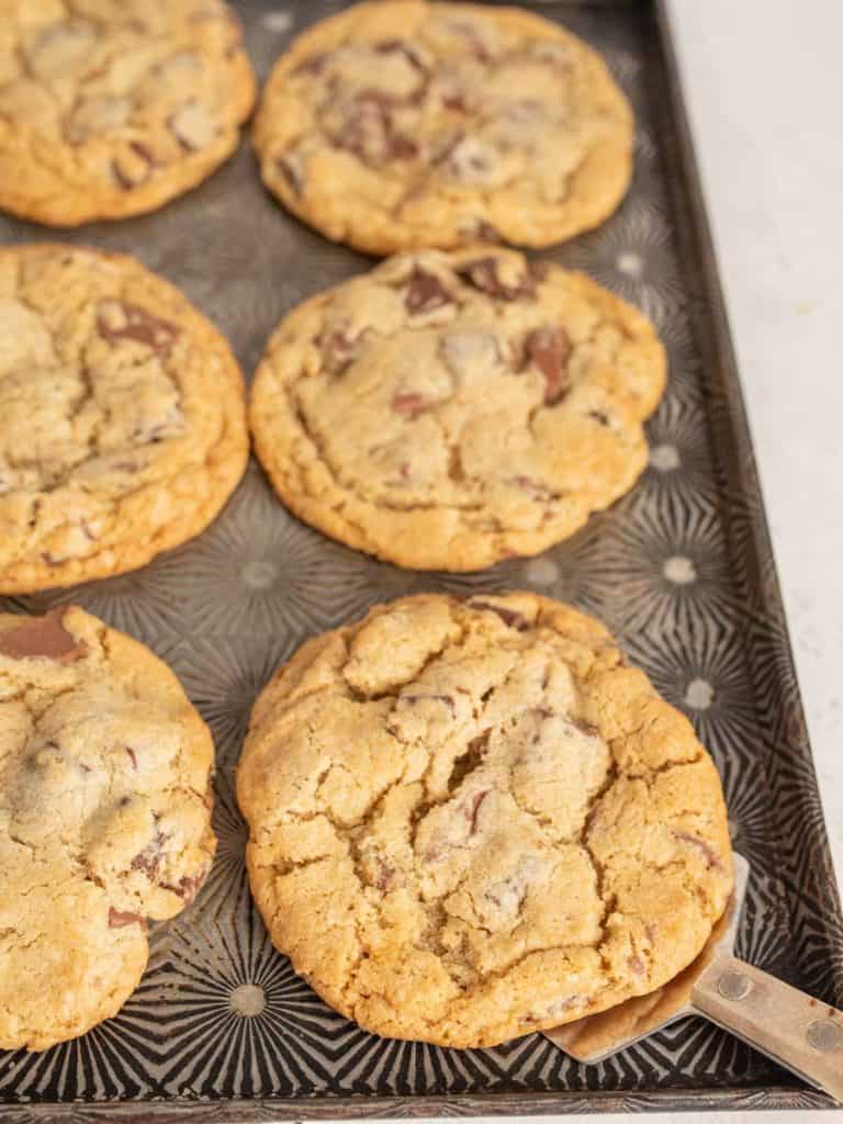 Giant Chocolate Chunk Cookies — Bless this Mess