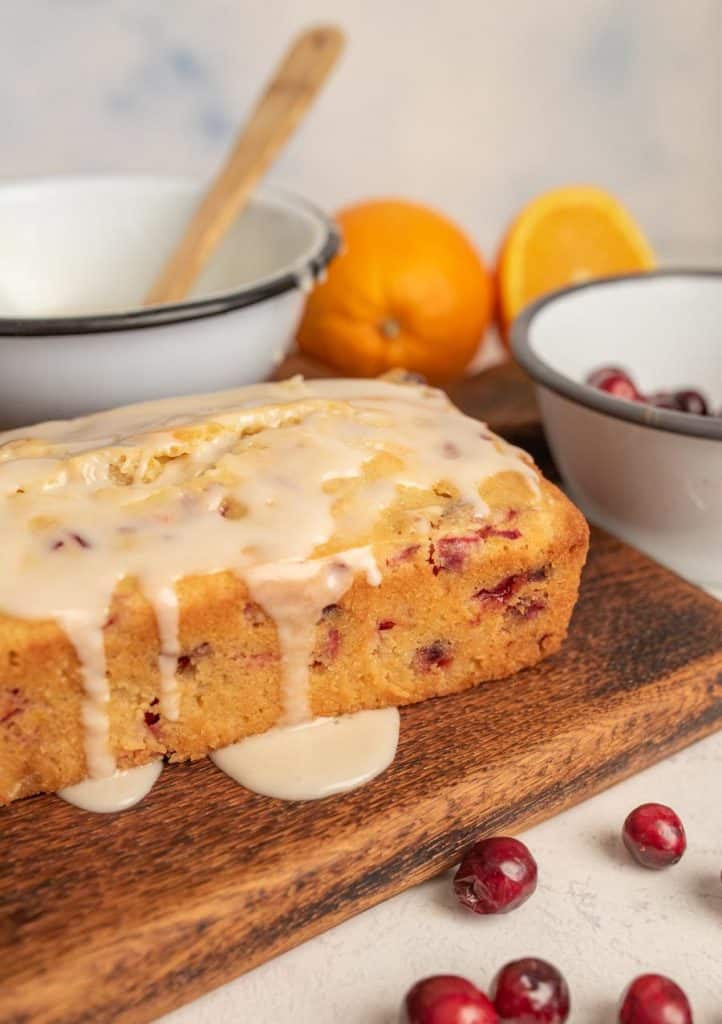 Christmas Cranberry Mini Loaf Gift Bread Recipe