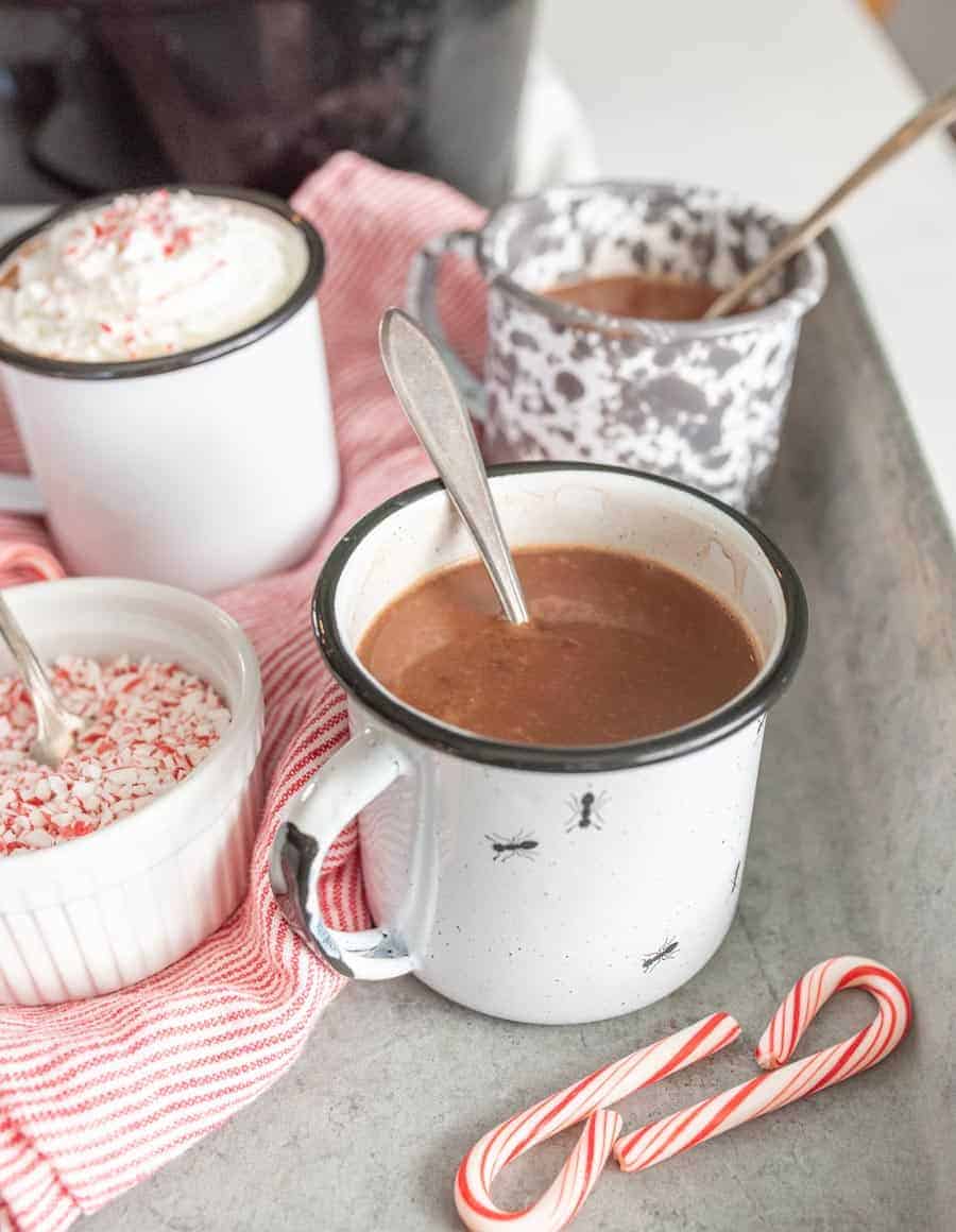 Crock Pot Hot Chocolate - Confessions of a Baking Queen