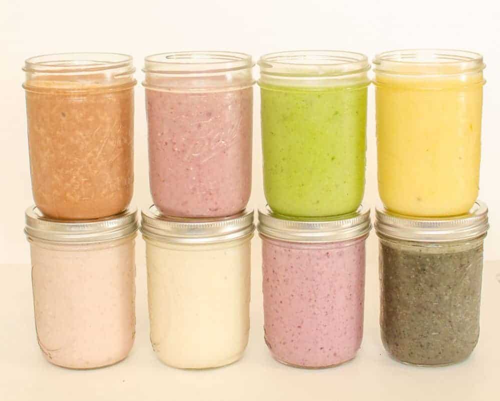 How to Meal Prep Smoothies - Simple Green Smoothies
