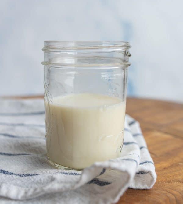 Buttermilk + Common Buttermilk Substitutes