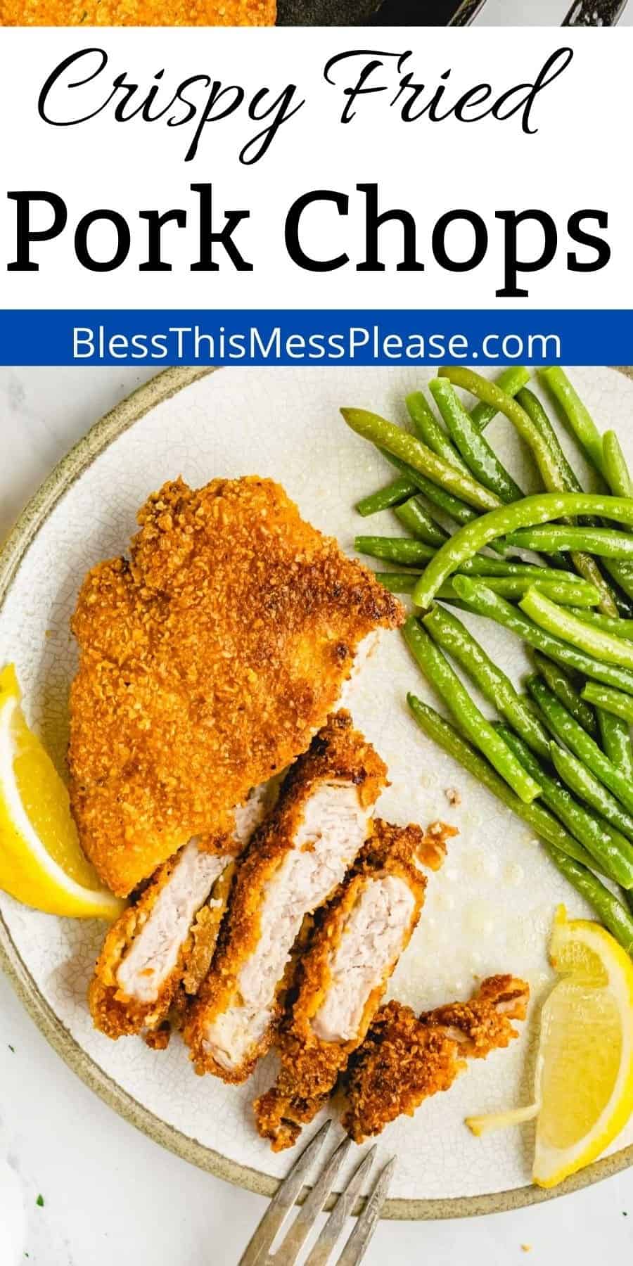 Crispy Fried Pork Chops — Bless this Mess