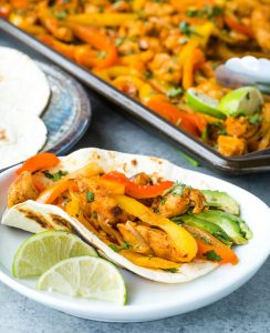 Sheet Pan Chicken Fajitas — Bless This Mess