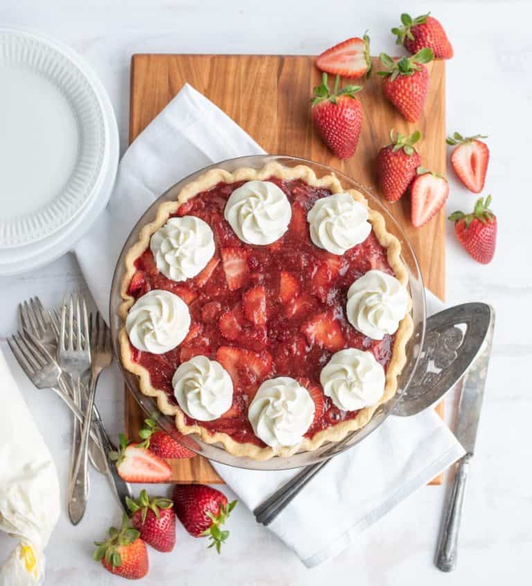 Strawberry Pie Recipe — Bless this Mess