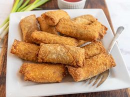 Chicken Egg Rolls Recipe with Vegetables EASY