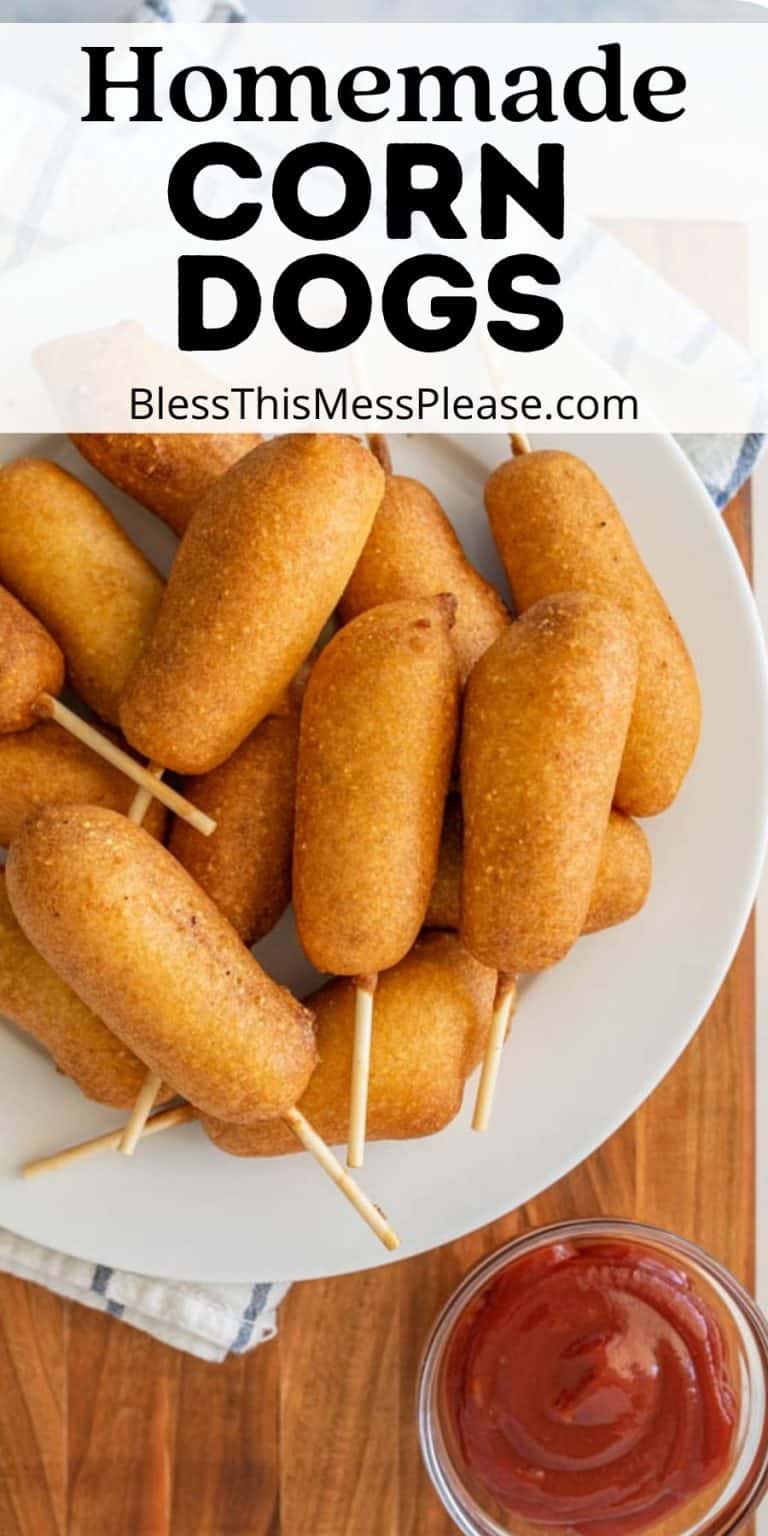 Homemade Corndogs — Bless this Mess