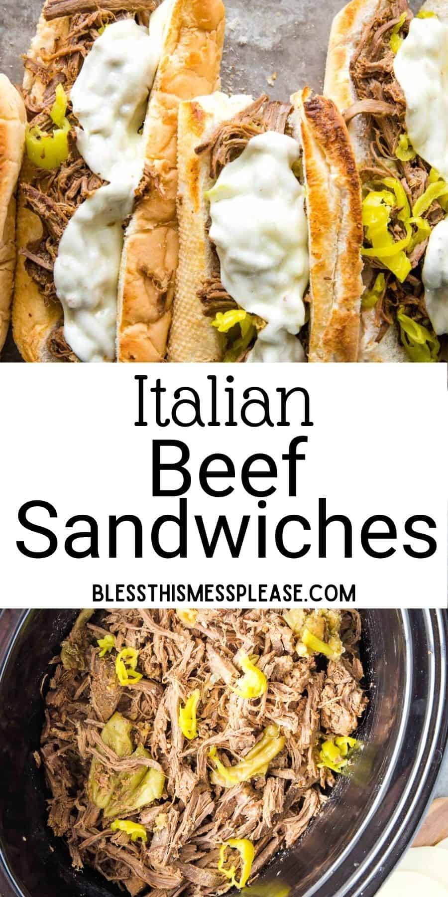 Italian Beef Sandwiches Easy Pepperoncini Beef Sandwich Recipe 0181