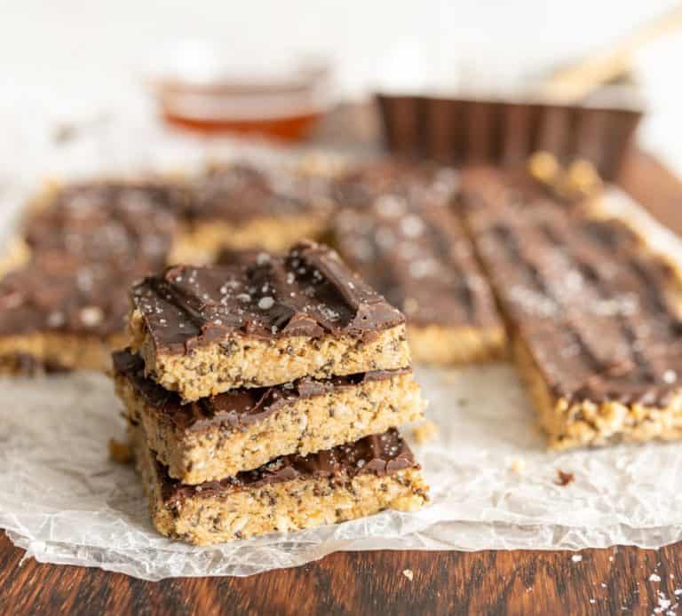 Healthy Protein Snack Bars — No Bake and Gluten Free