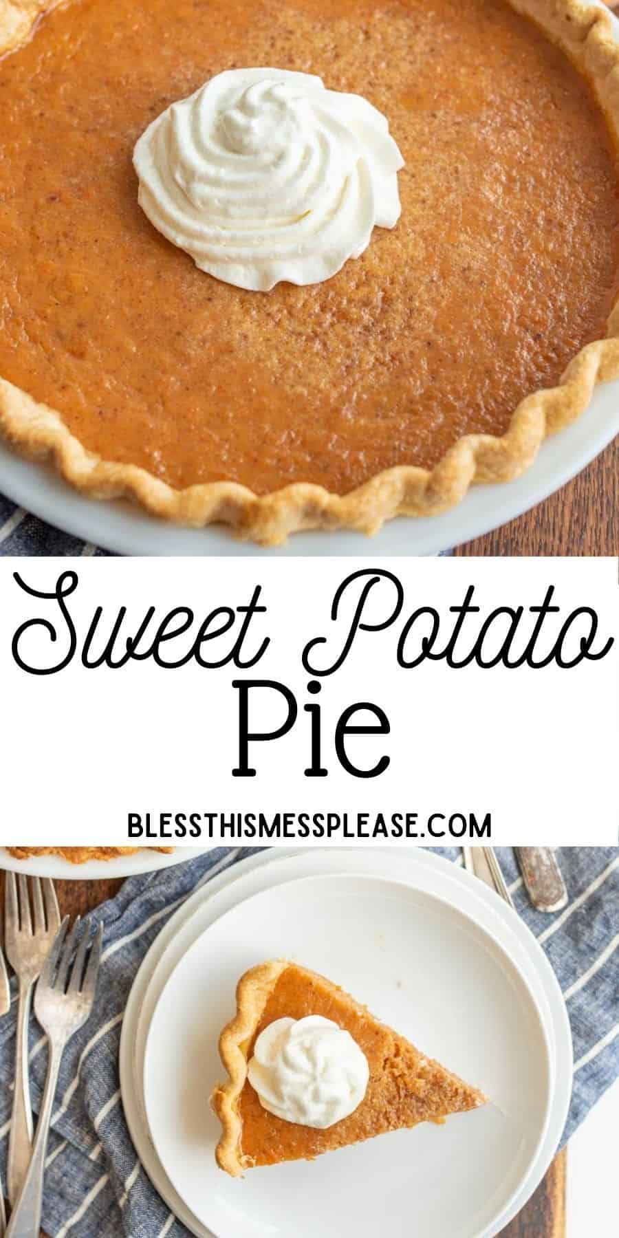 Sweet Potato Pie — Bless this Mess