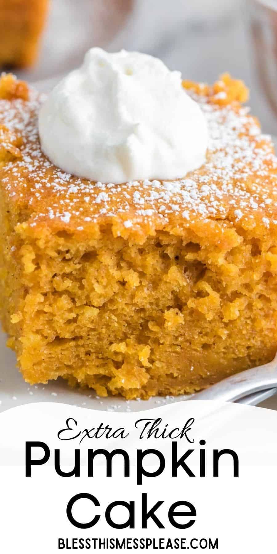 Extra Thick Pumpkin Cake | Moist & Delicious Pumpkin Cake Recipe