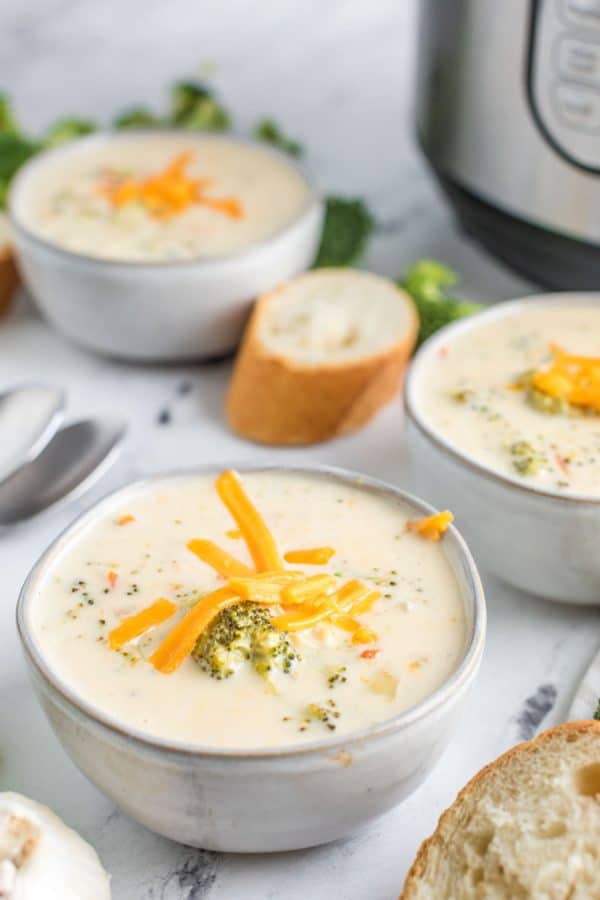 The Best Instant Pot Broccoli and Cheese Soup | Easy Soup Recipe