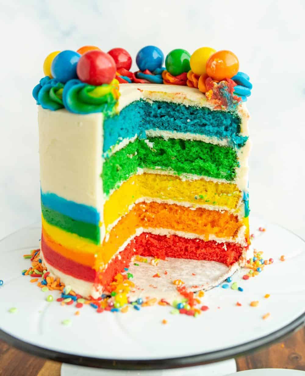 Rainbow Cake Recipe for St. Patrick's Day – Swans Down® Cake Flour