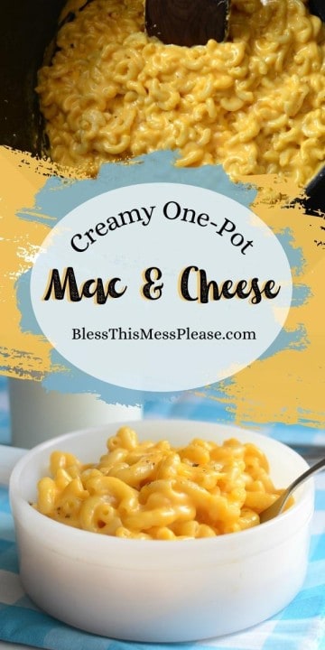 Creamy One Pot Mac and Cheese - Homemade & Ready in 15 Minutes!