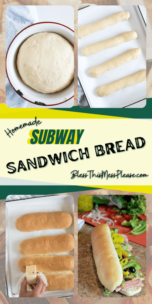 subway menu bread