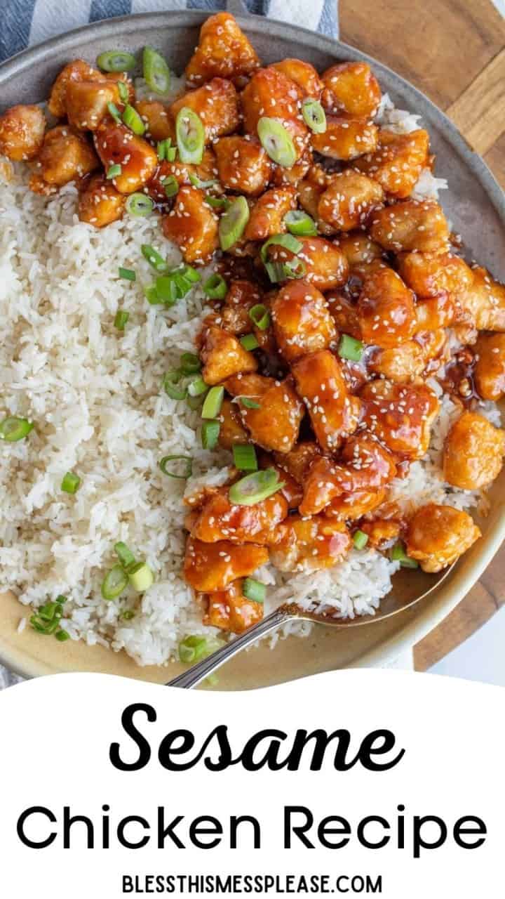 Sesame Chicken Recipe — Bless this Mess