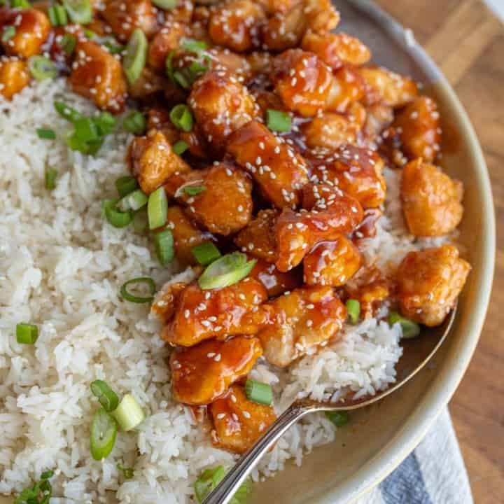 Easy Sesame Chicken — Bless This Mess