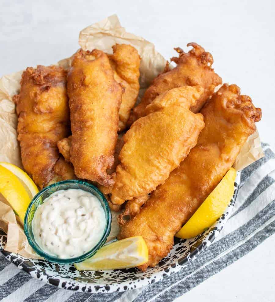 How To Make The Best Beer-Battered Fish and Chips