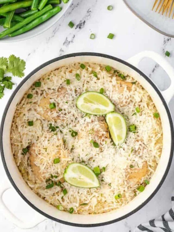 One Pot Coconut Chicken and Rice